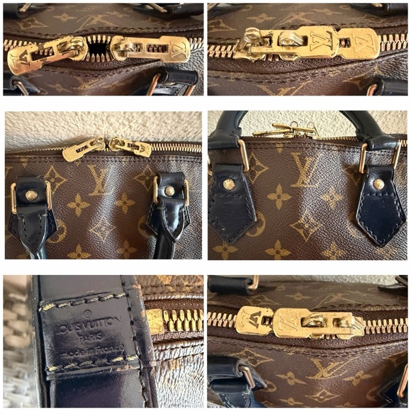 Louis Vuitton Monogram PM Alma Satchel Bag - Picture 7 of 17